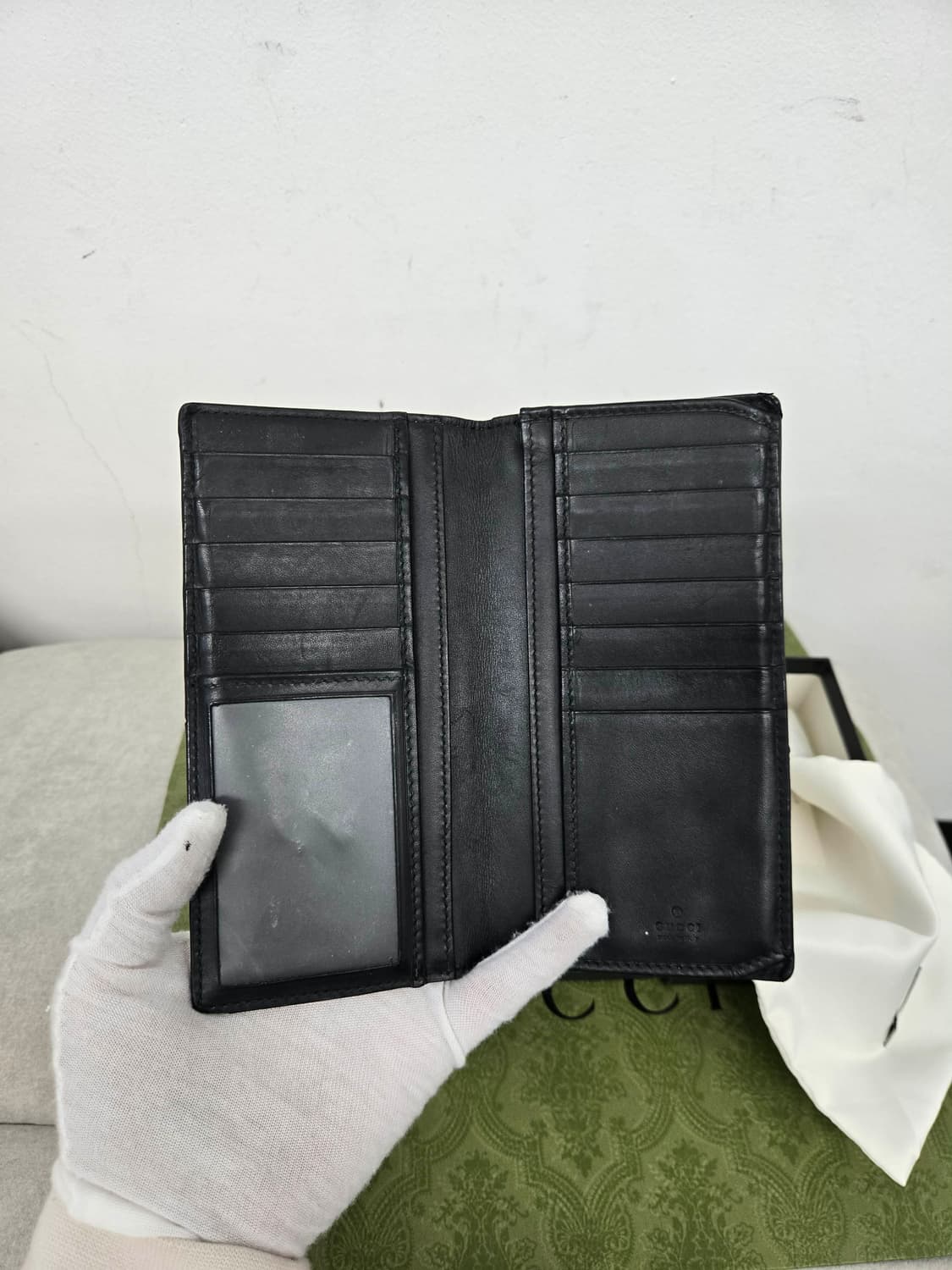 [보증서 정품] 구찌 스네이크 장지갑 상품이미지1