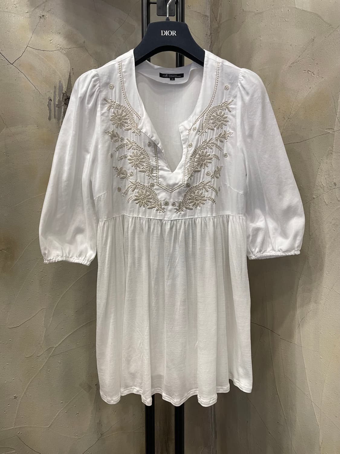 23 Vingt-trois arrondissements 꽃자수 블라우스  상품이미지1