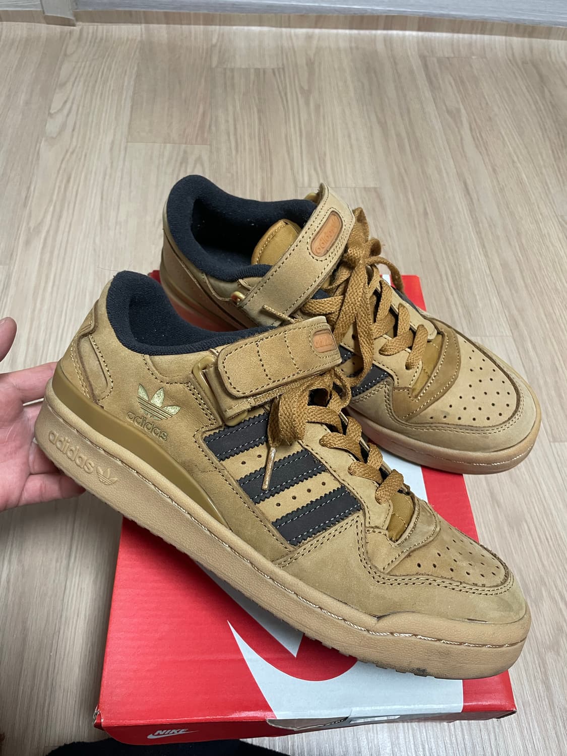 아디다스 포럼 된장 255사이즈 상품이미지1