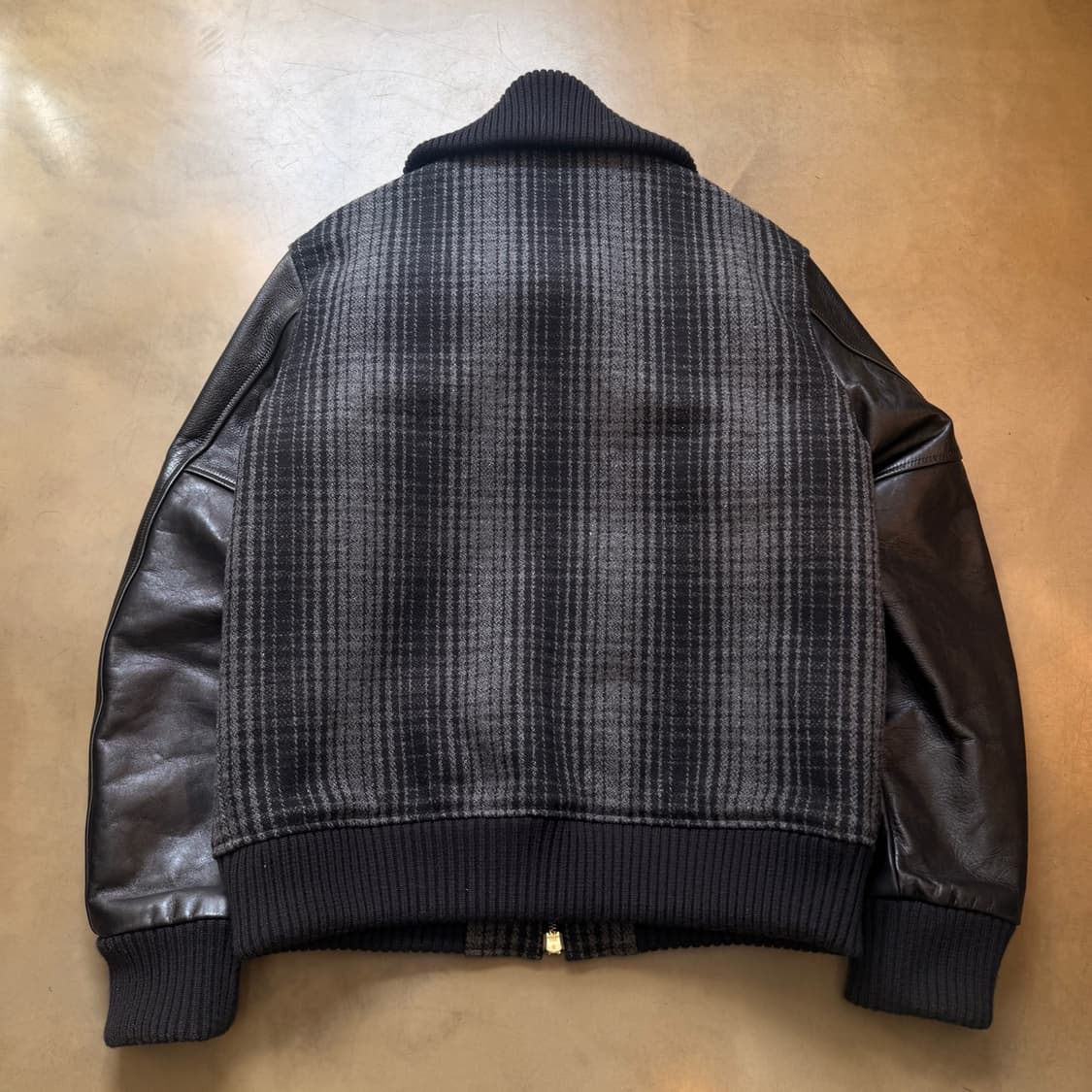 인디언 모터사이클 멜튼 울 카우하이드 자켓 상품이미지6