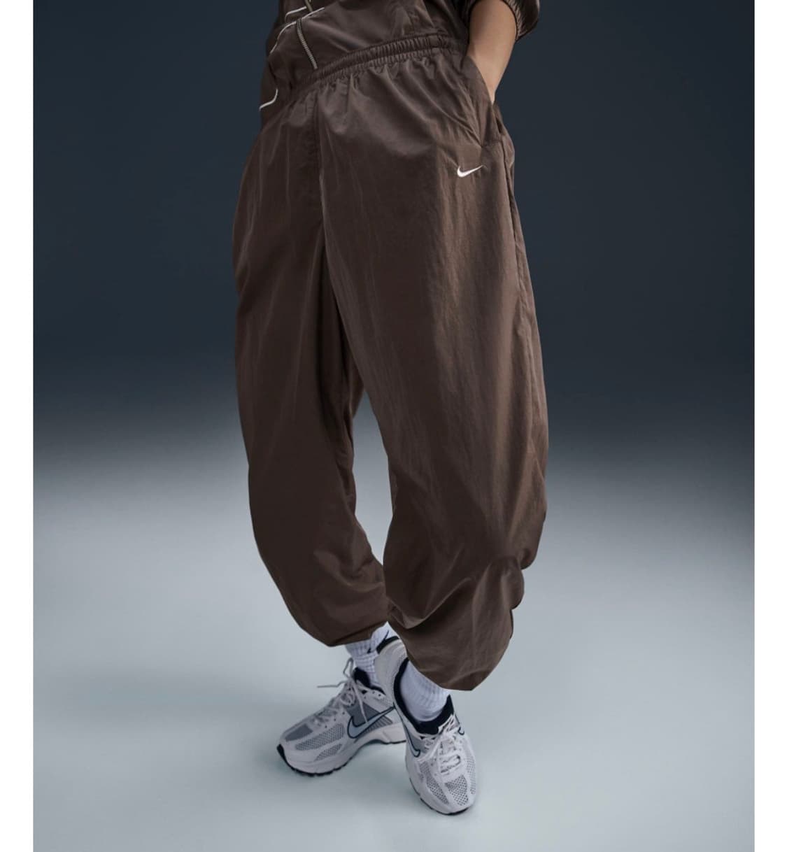 55 55반 텍달린 새상품 나이키 정가10만 우븐 조거팬츠 바지 상품이미지1