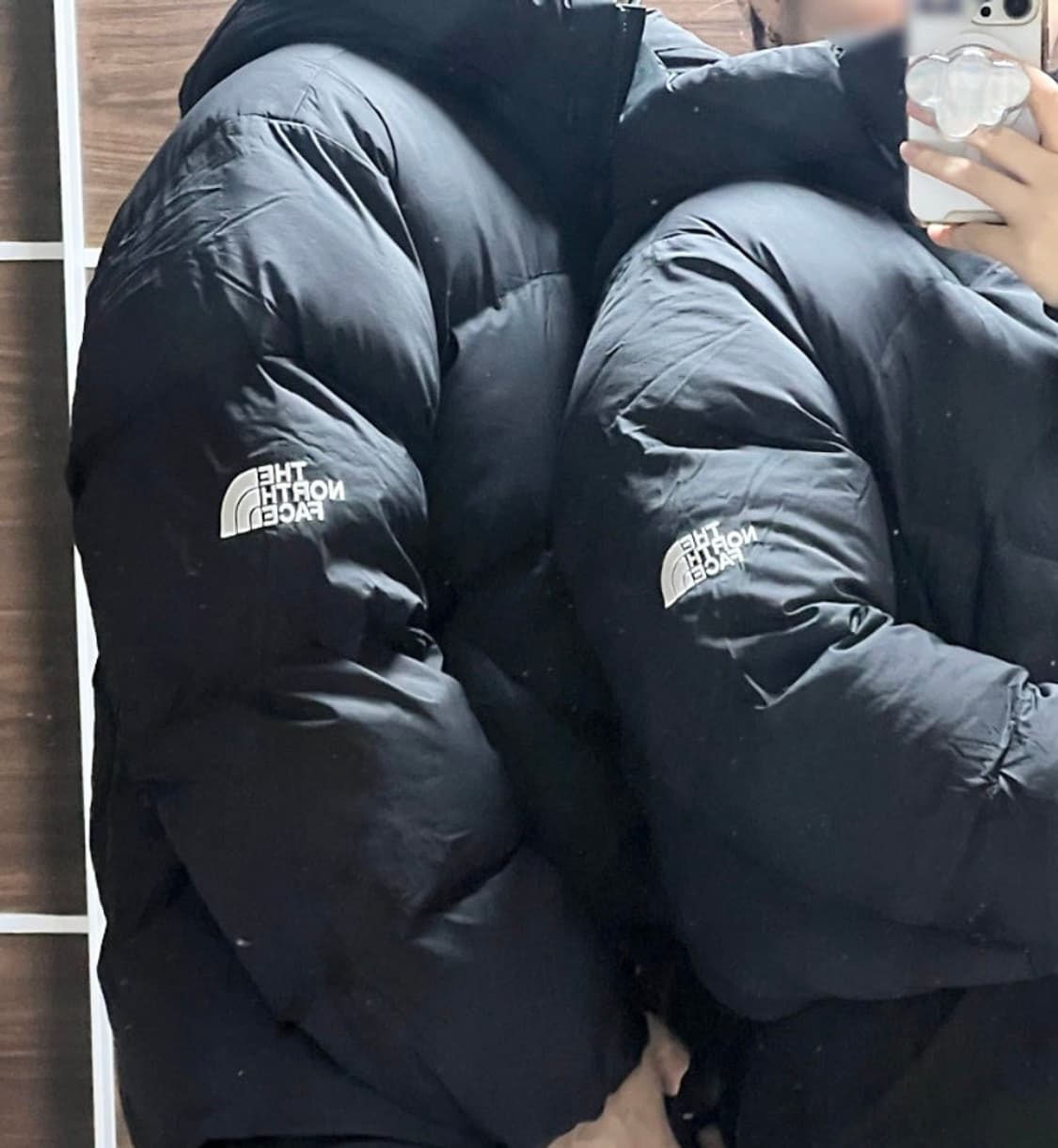 노스페이스 하이브리드 다운 패딩 상품이미지6