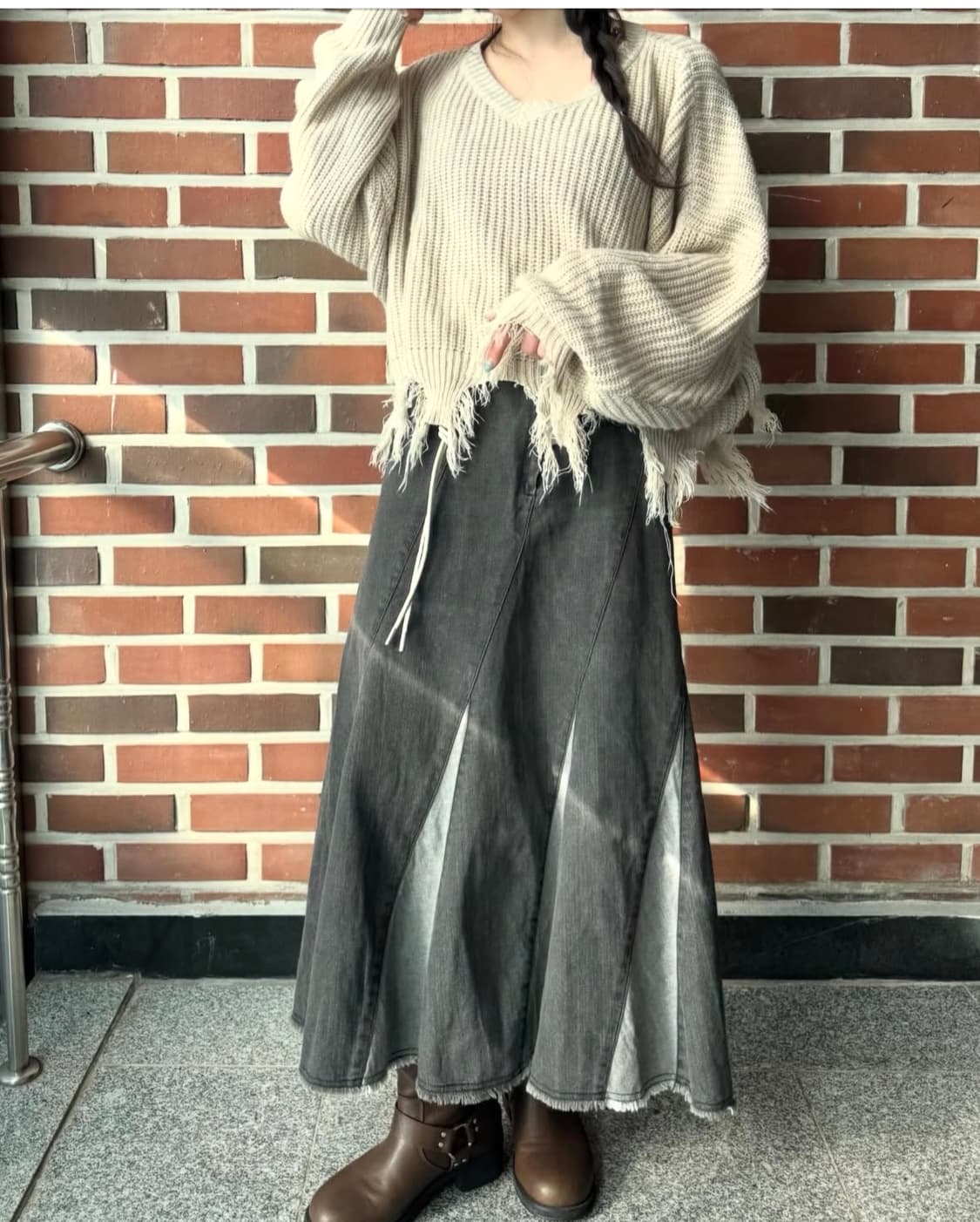 보헤미안 빈티지 코디세트 2pcs 상품이미지1