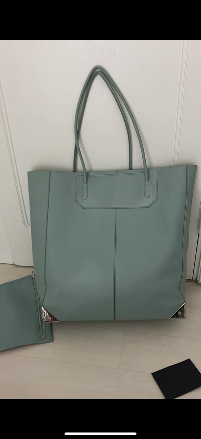 알렉산더왕 스카이블루 토트백+파우치 정품  상품이미지6