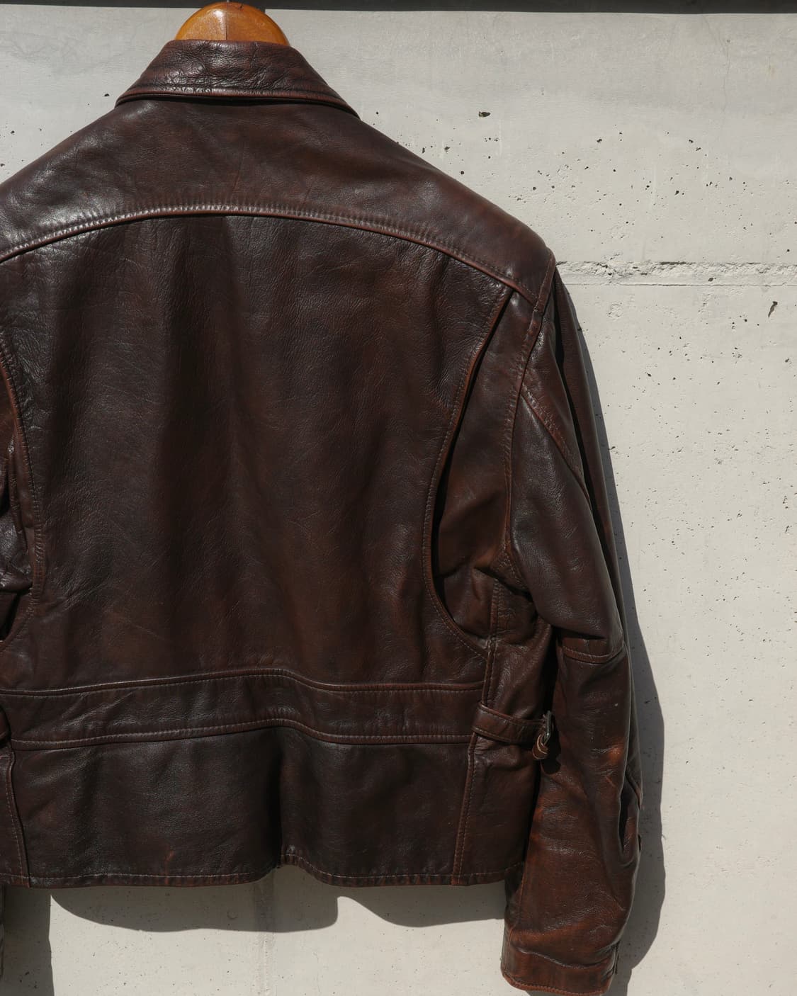 70s Lesco Leather 스포츠 모터사이클 자켓 상품이미지6