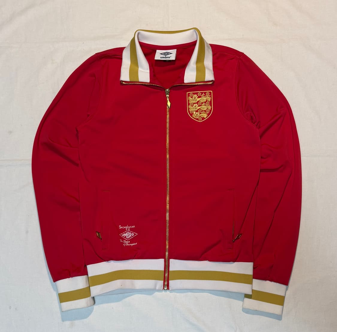 엄브로 잉글랜드 영국 국대 트랙탑 져지 레드 상품이미지1