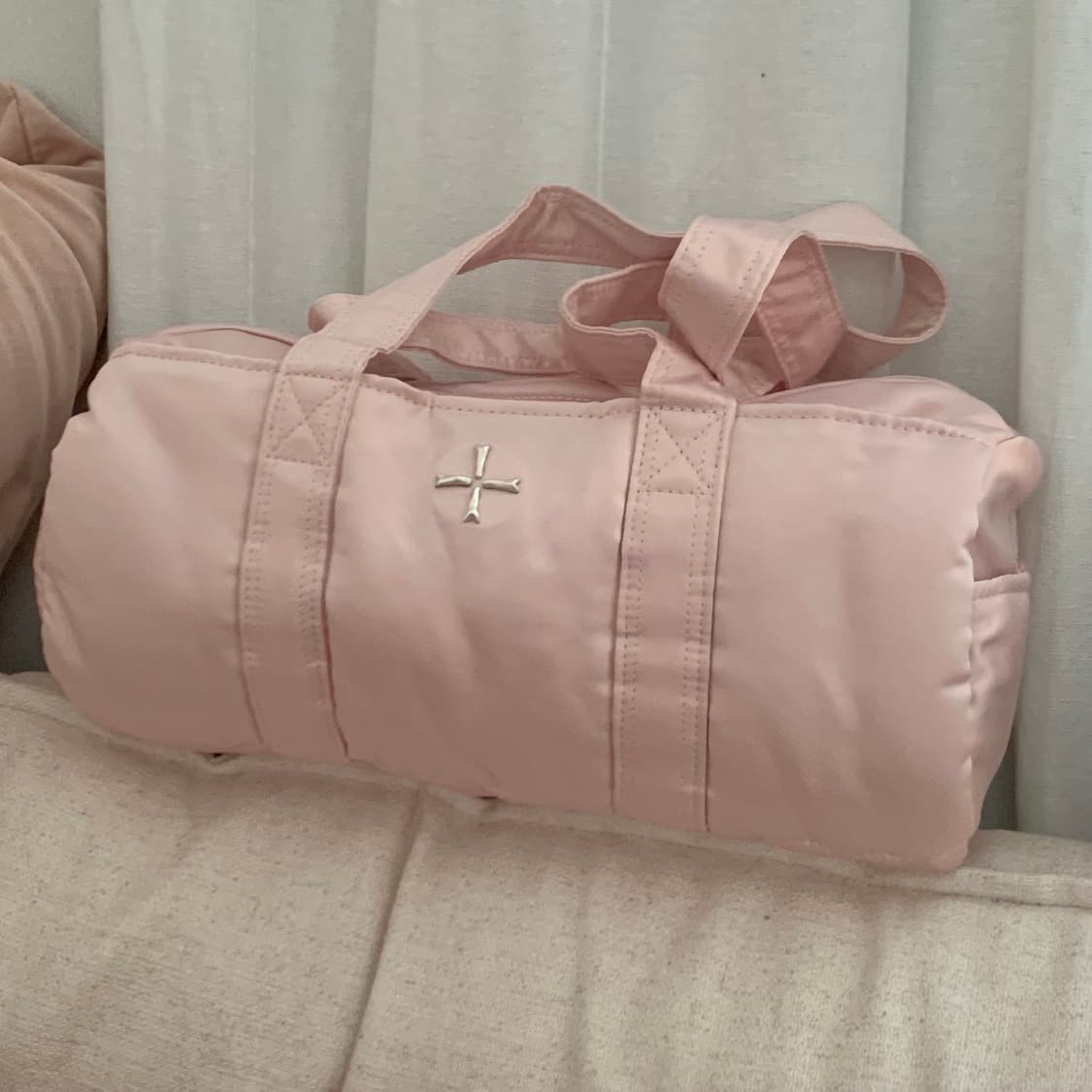 새상품 카하라 발레리나 백 발레 가방 블러쉬 핑크 + 새틴 로즈 set 상품이미지5
