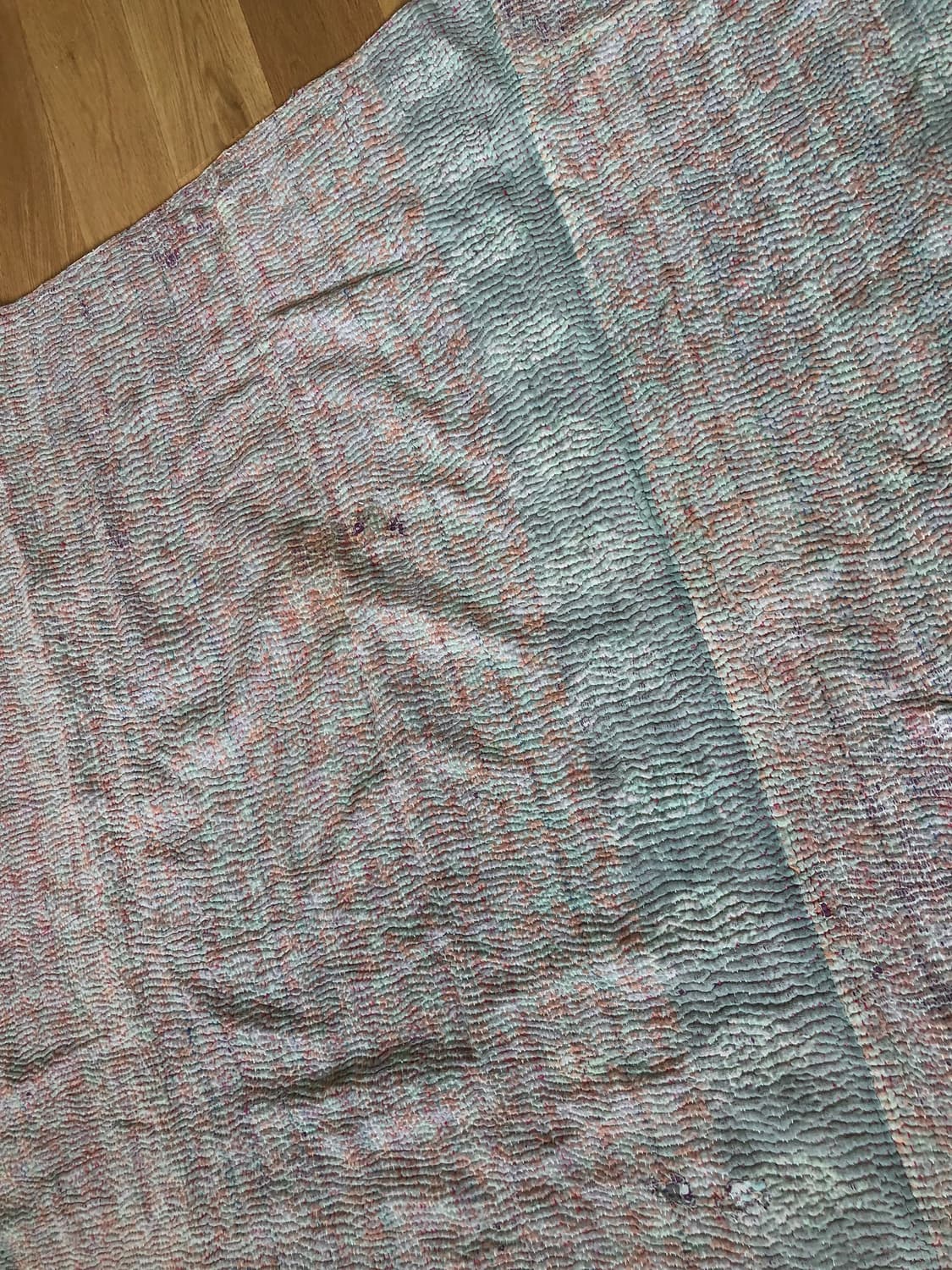 [직수입] 빈티지 인도 패브릭 커버렛 러그 이불 블랭킷 상품이미지8