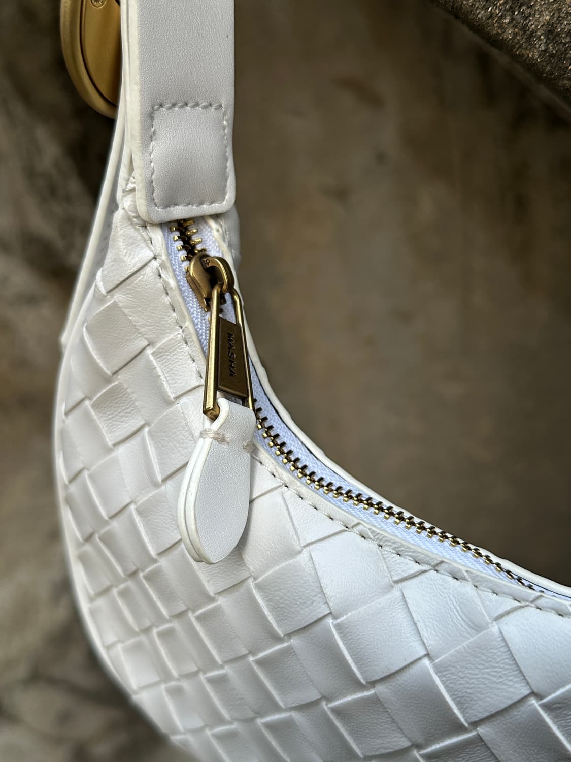 Vintage white shoulder bag 상품이미지5