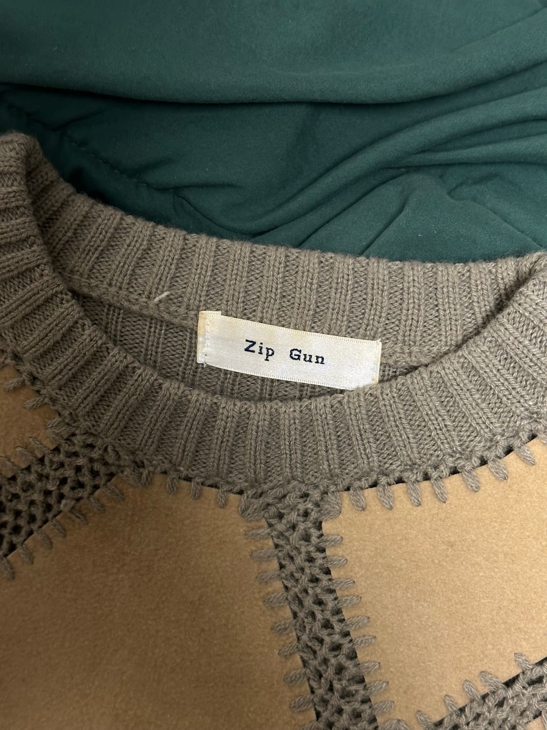 vintage argyle knitwear 상품이미지4