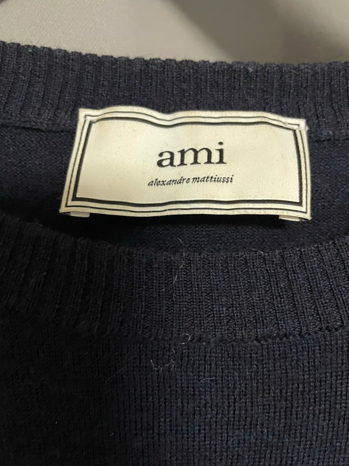 아미 메리노울 니트 상품이미지5