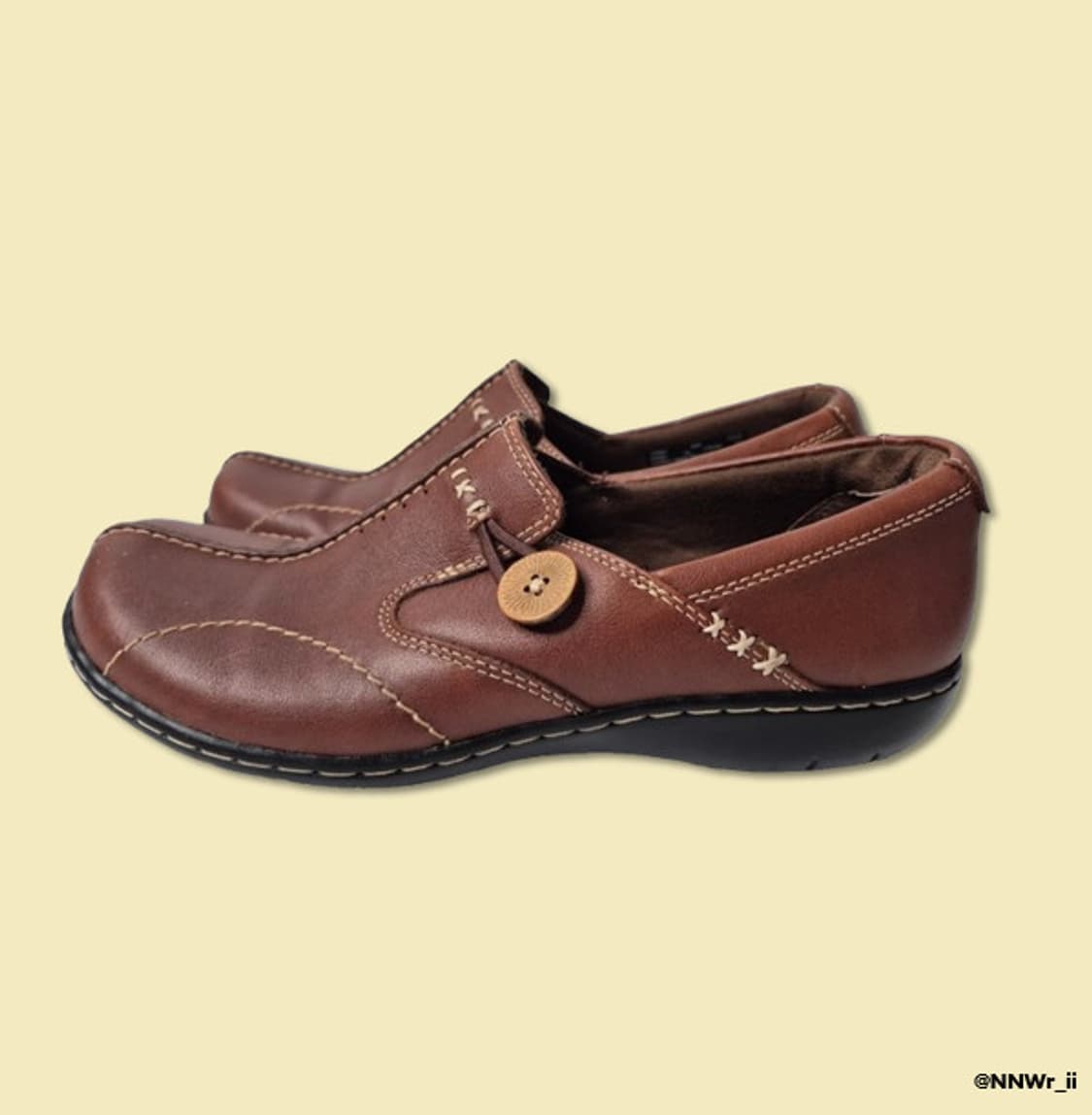 CLARKS MARY JANE BROWN 상품이미지2