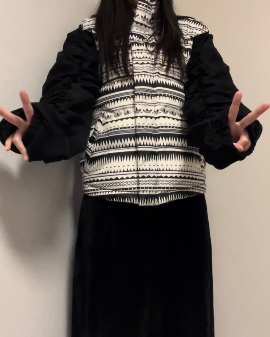 ADIDAS pattern padded vest 상품이미지7