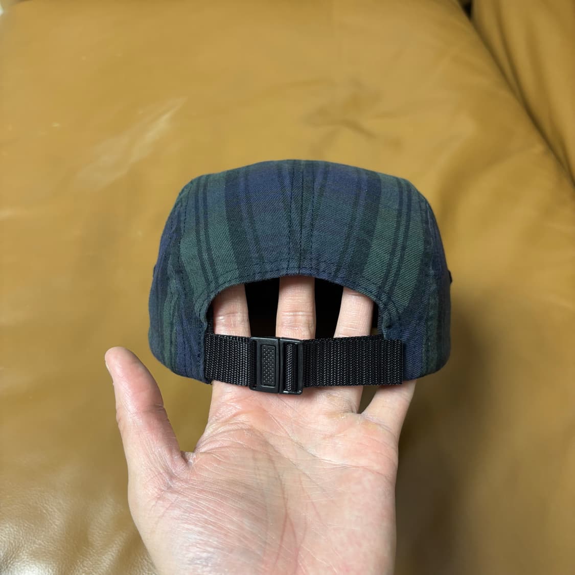 슈프림 캠프캡 모자 박스로고 타탄 체크 상품이미지7