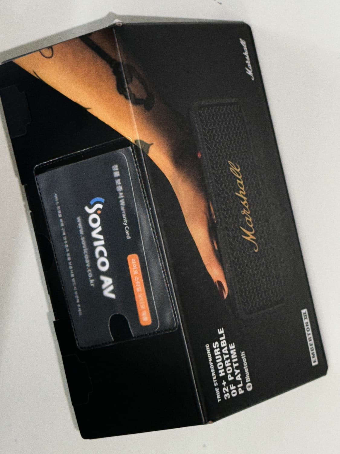 미개봉 소비코 / 마샬 앰버튼3 블랙 스피커 Emberton에서 상품이미지3