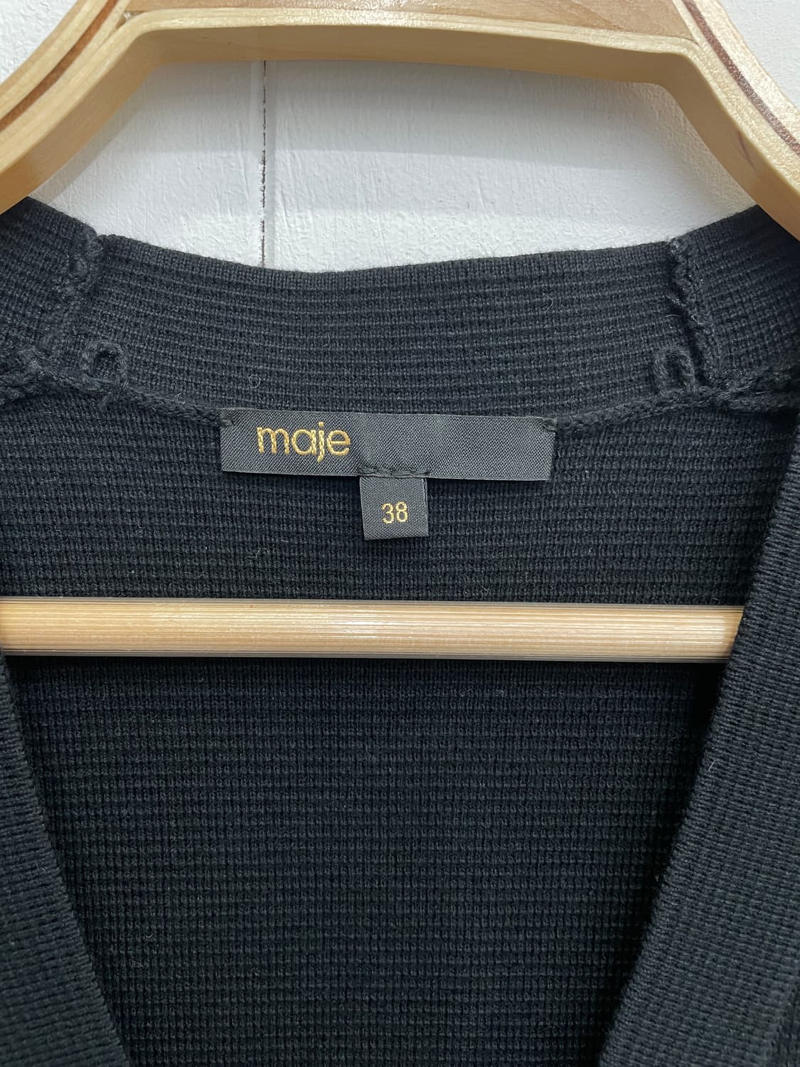 마쥬(Maje) 진주 버튼 니트 원피스 상품이미지5