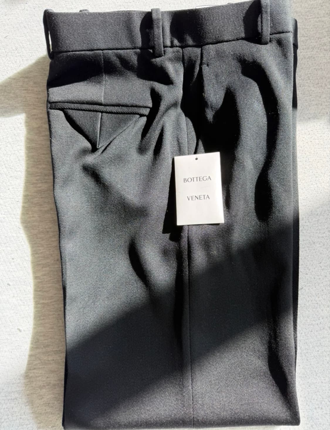 보테가 베네타 여성 와이드 슬랙스 블랙 40 새상품 상품이미지2