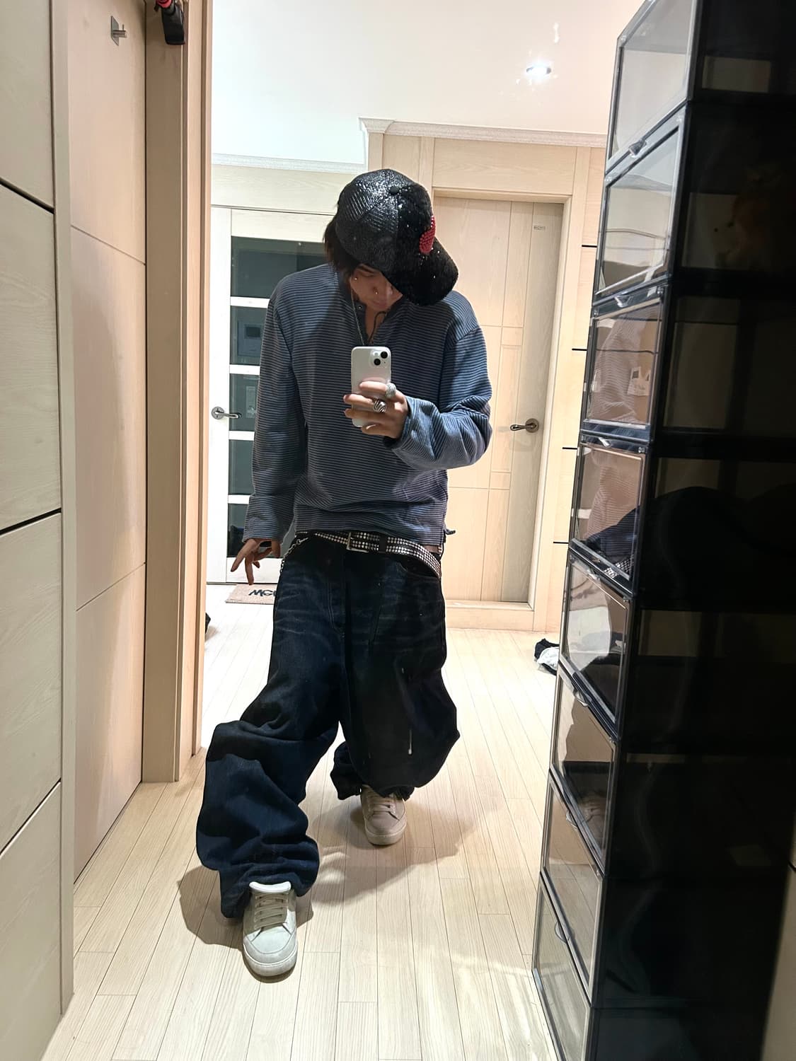 Armani Exchange Stripe Long Sweatshirts 상품이미지2
