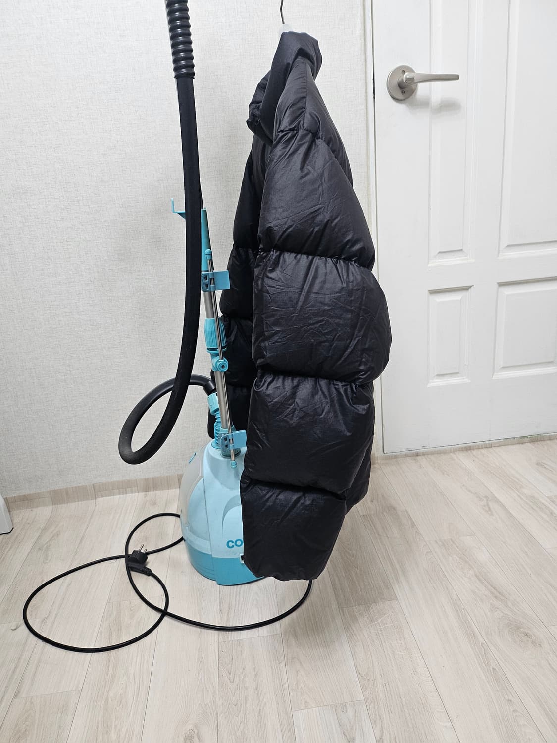 (105)XL☆우주매물☆노스페이스 테크팩 RDS 눕시[블랙] 구스다운패딩 상품이미지8