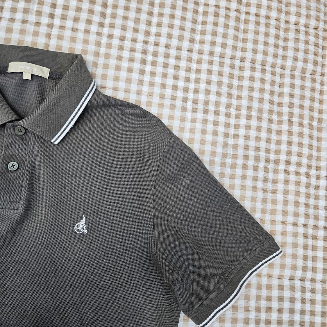 빈폴 반소매 카라티 남자100 상품이미지3