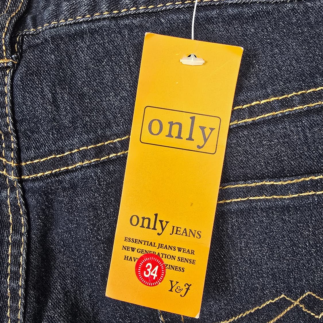 새제품)여성용 온리진스 Only Jeans 배색 부츠컷 데님팬츠 34 상품이미지6