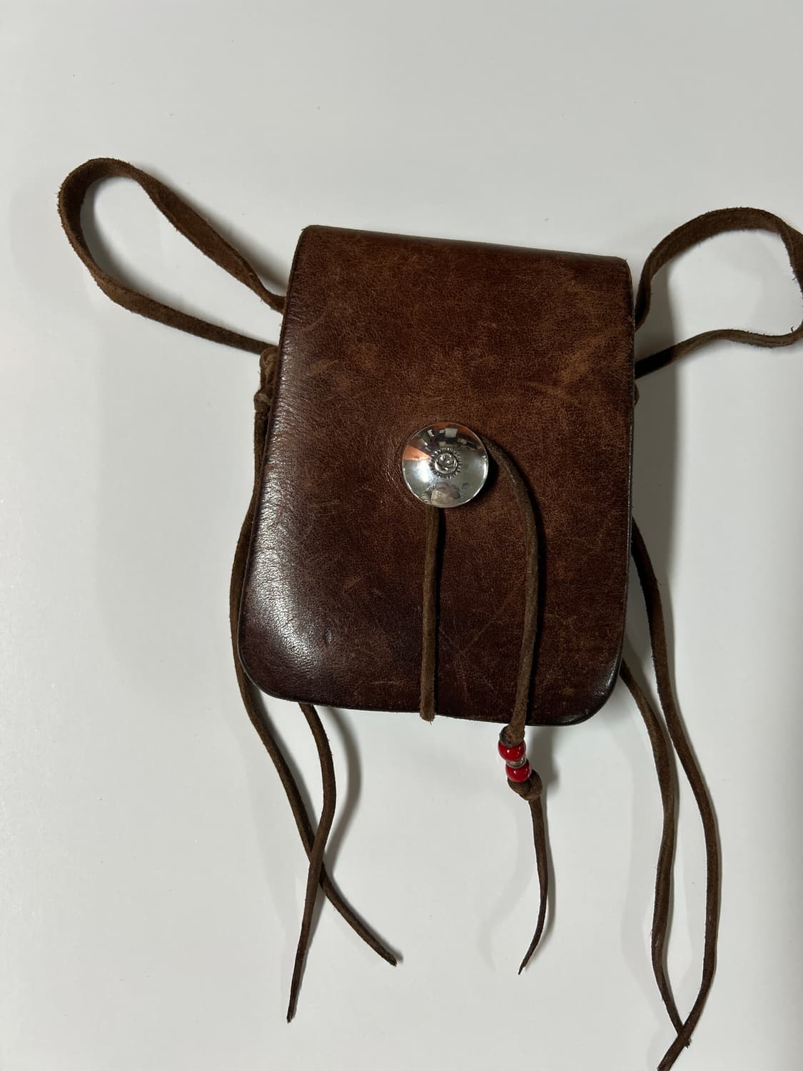 GOROS 고로스 이글콘초 새들레더 시가렛케이스백 상품이미지2