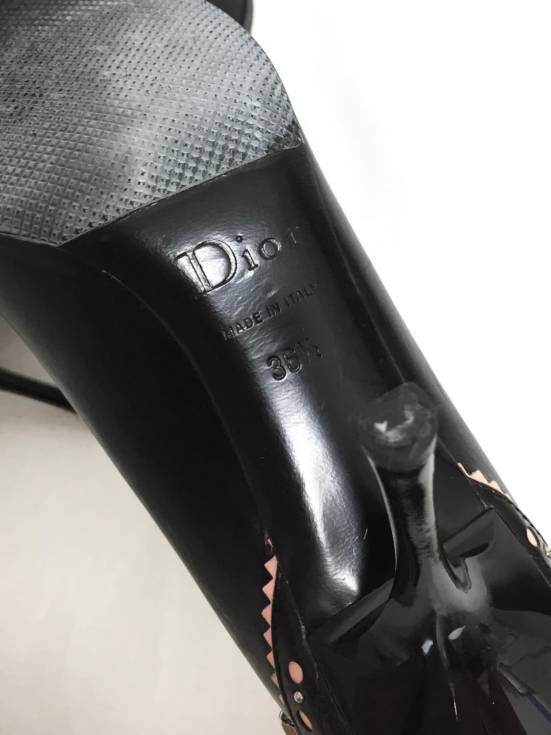 Christian Dior pink Bow leather Pumps 상품이미지6