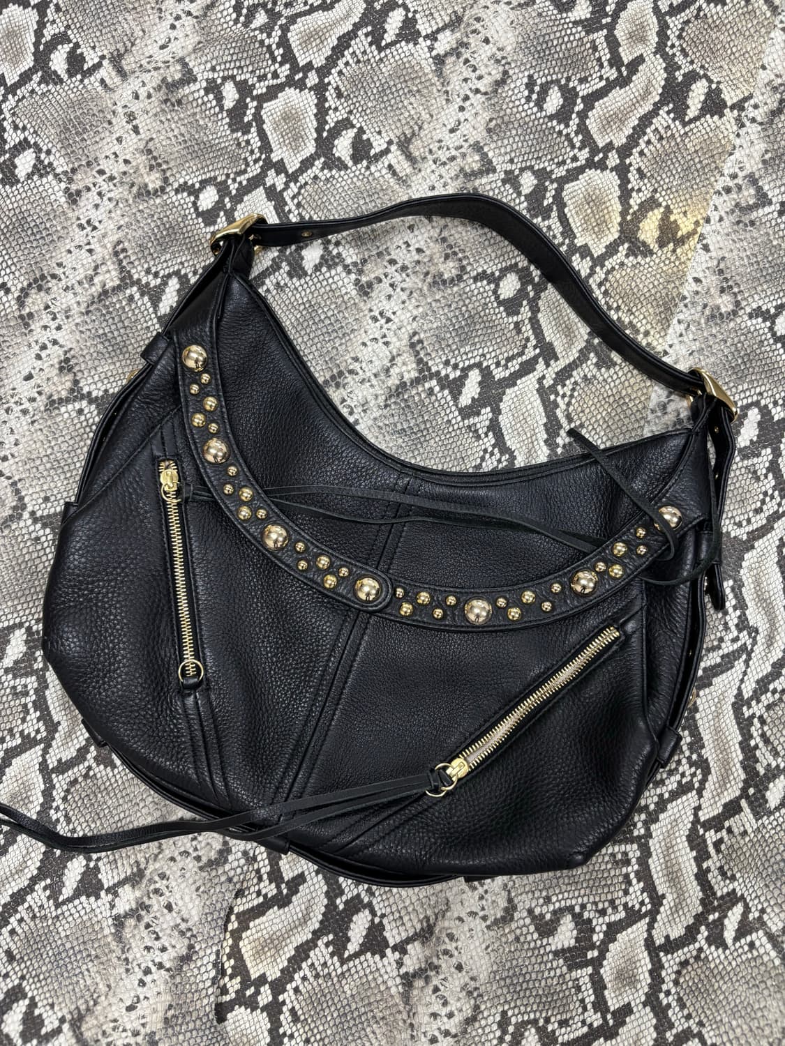 ”botkier“ Y2K Mood Side Zipper Studded L 상품이미지2