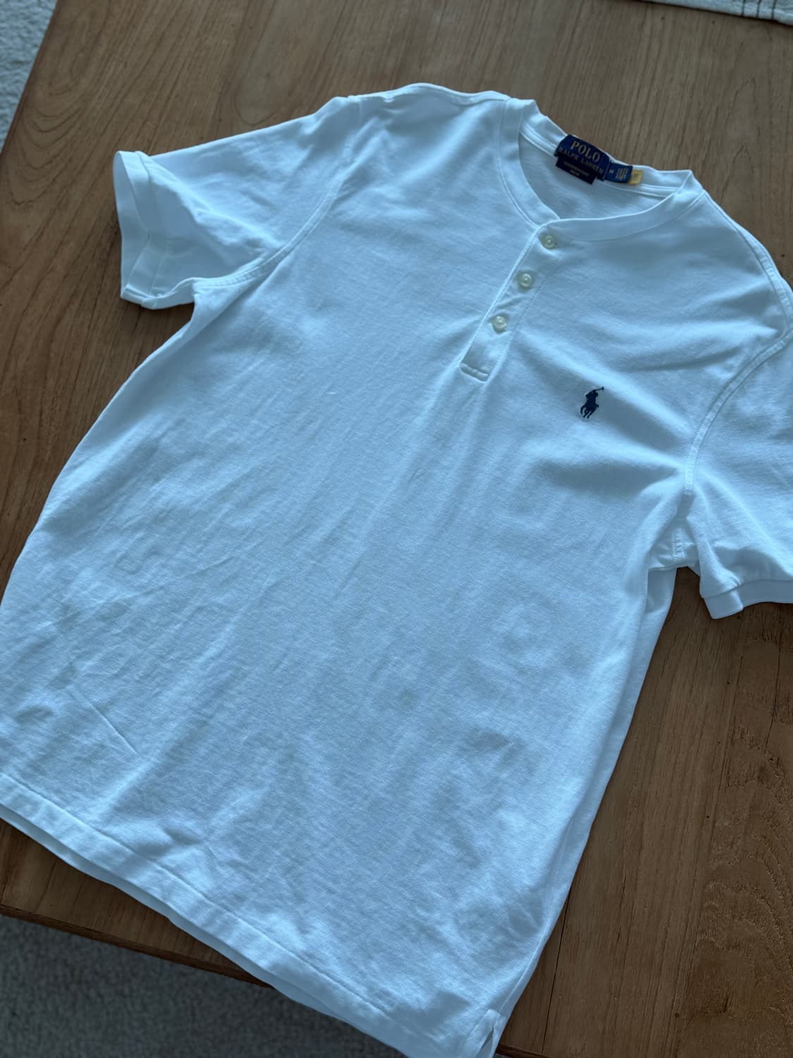 폴로 랄프로렌 헨리넥 반팔 티셔츠 상품이미지5