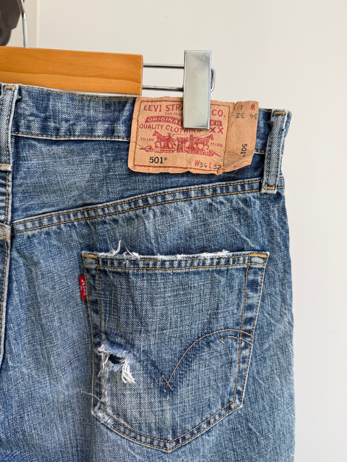 LEVIS 501 데님 쇼츠  상품이미지5