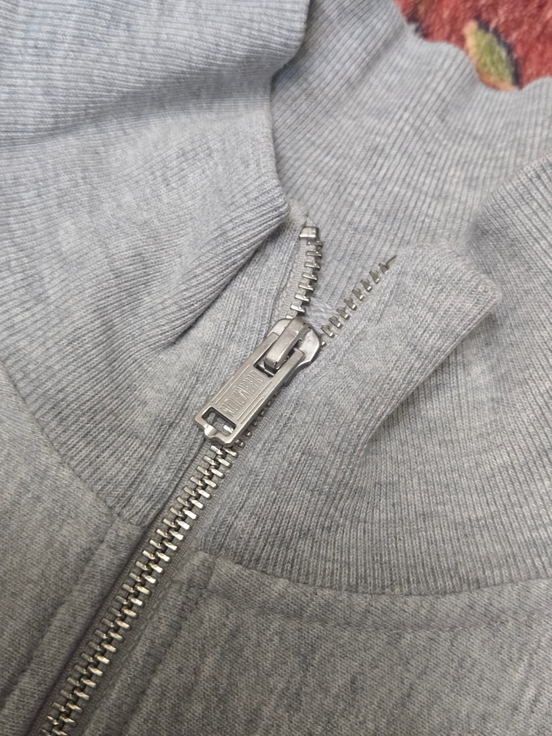 [L] 챔피온 리버스위브 배색 하프집업 스웨셔츠 상품이미지4