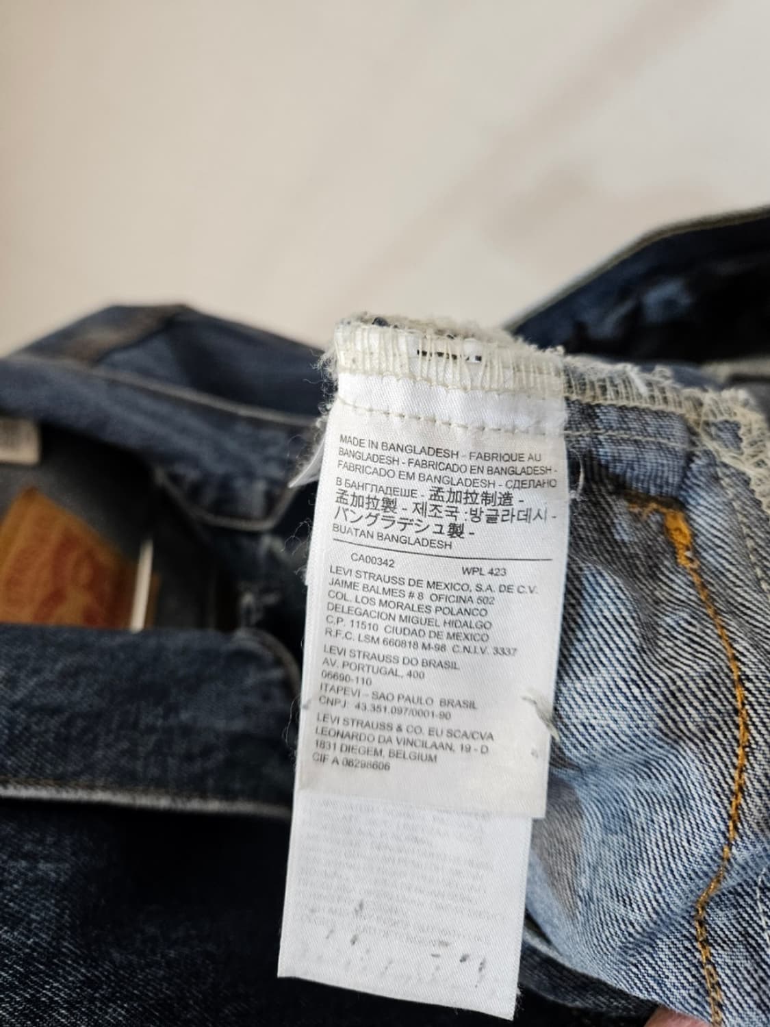 리바이스 데님 청자켓 상품이미지5