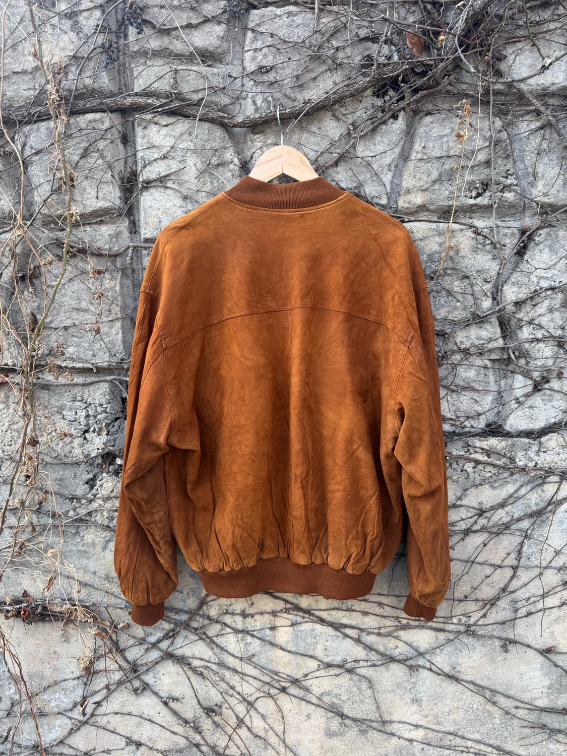 미군 a-1 스타일 빈티지 양가죽 스웨이드 자켓 상품이미지2