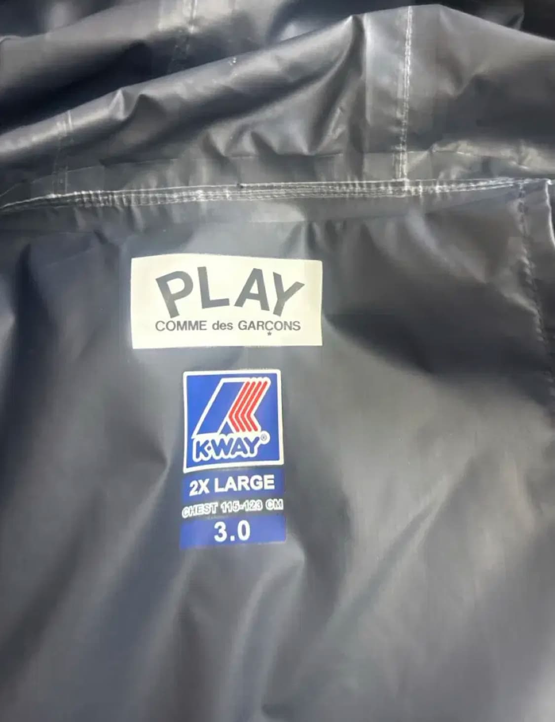 꼼데가르송 X 까웨 바람막이 자켓 AZ J501 051 1 상품이미지2