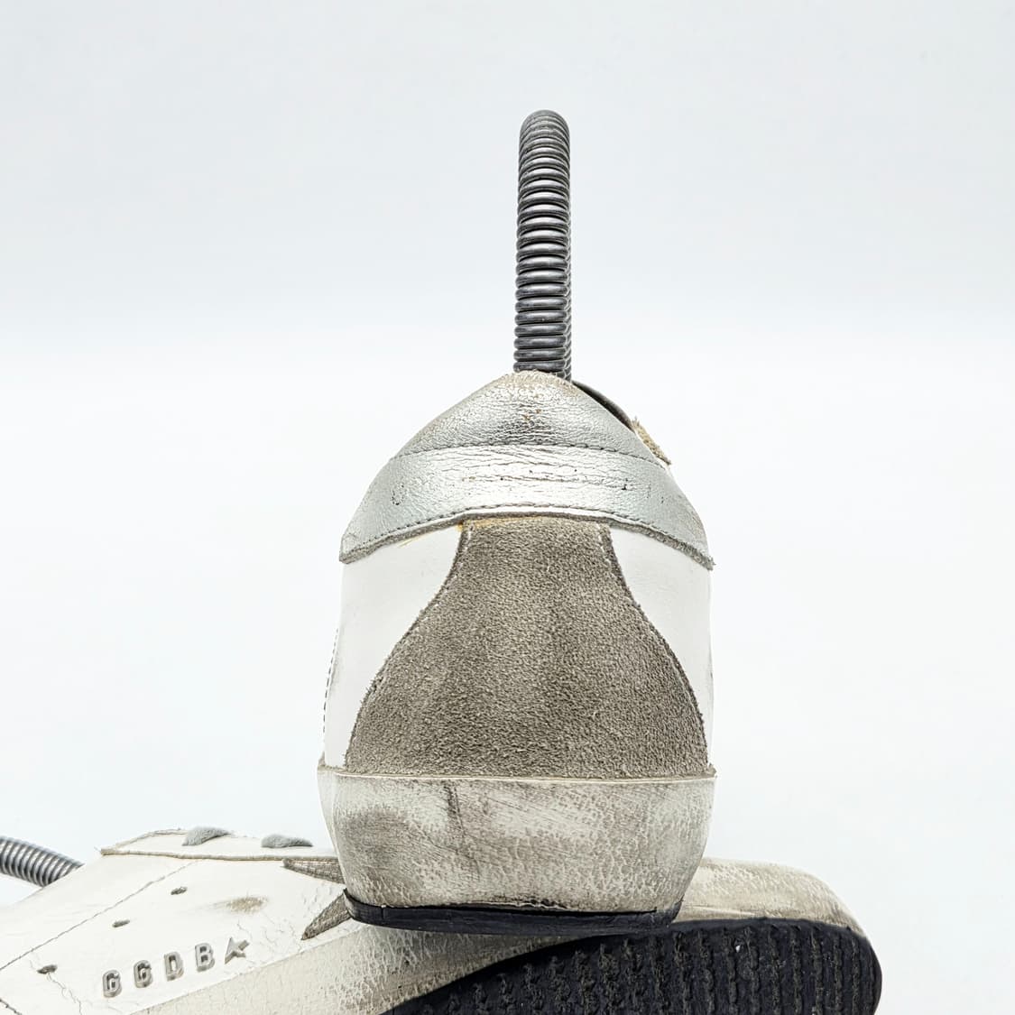 골든구스 우먼스 슈퍼스타 흰/은 (36) 상품이미지2