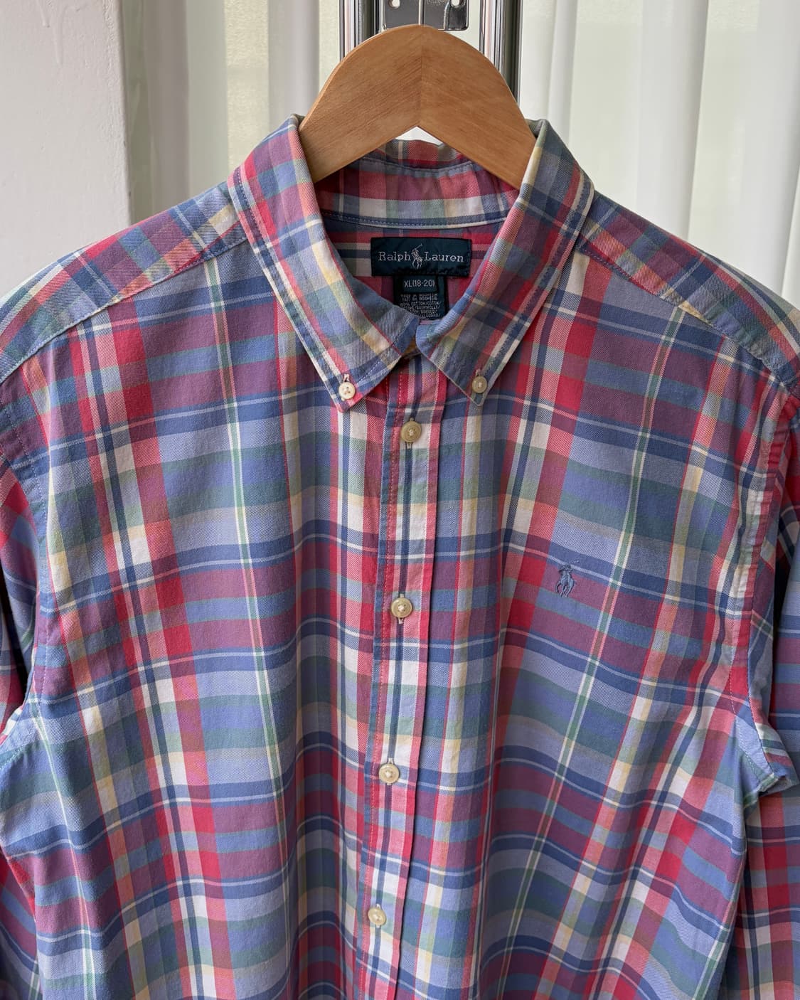 [L]폴로 랄프로렌 플레이드 체크 셔츠 상품이미지5
