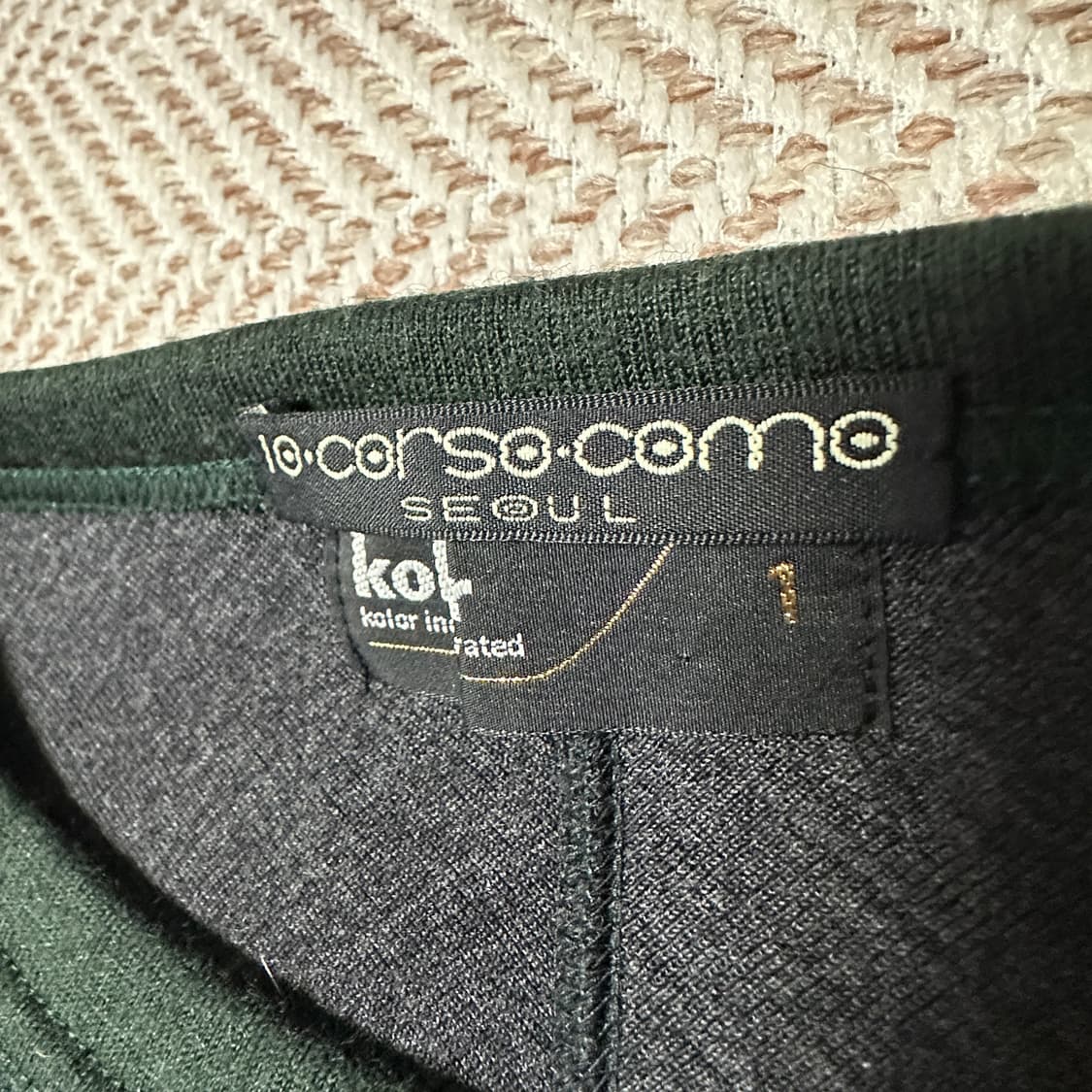 KOLOR BEACON japan made sweater 상품이미지3