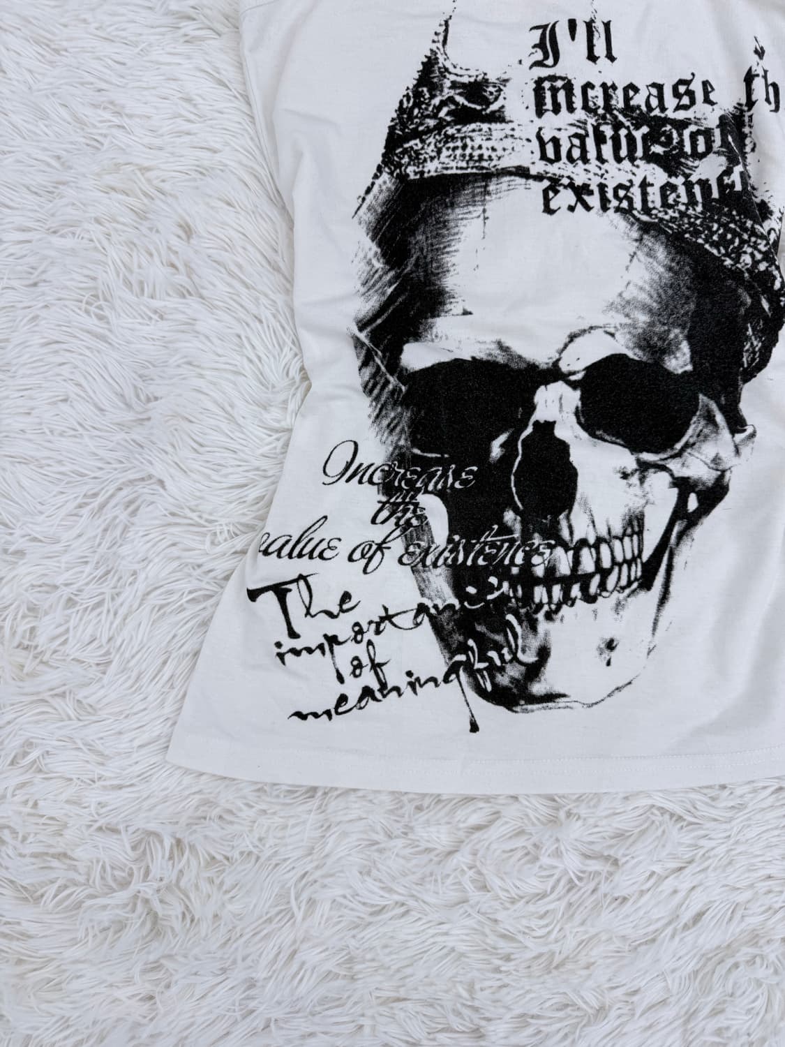 고오할 스컬 슬리브리스 상품이미지2