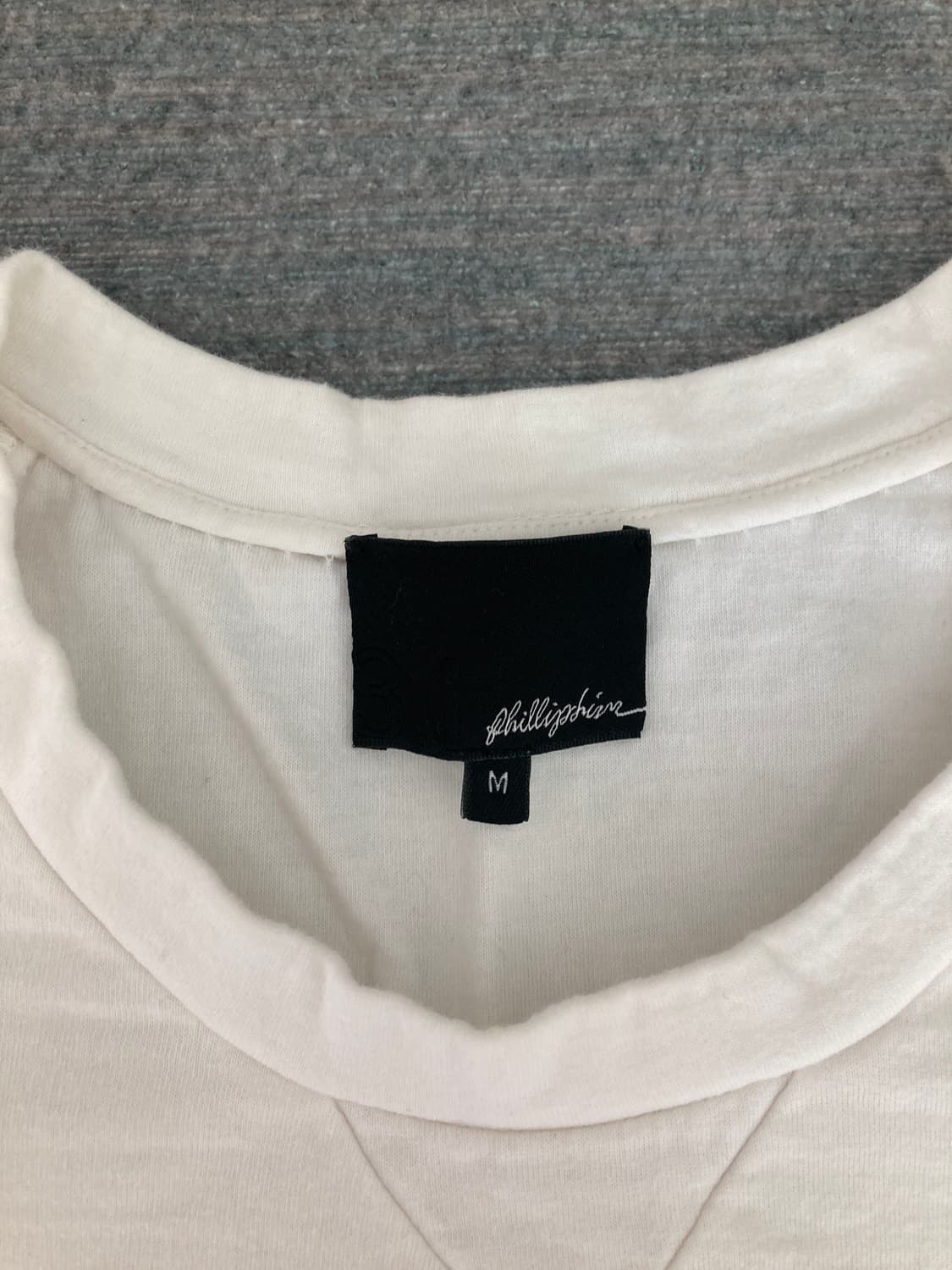 [M] 필립림 3.1 사이드 지퍼 맨투맨  상품이미지5