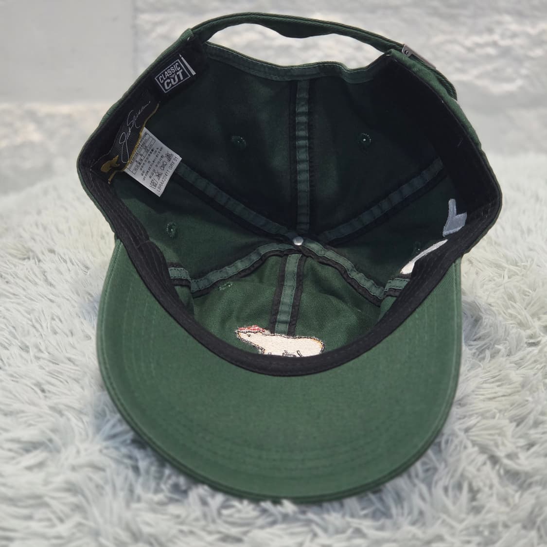 L5-10:잭니클라우스 골든베어 그린 볼캡 (56-58cm) 상품이미지6