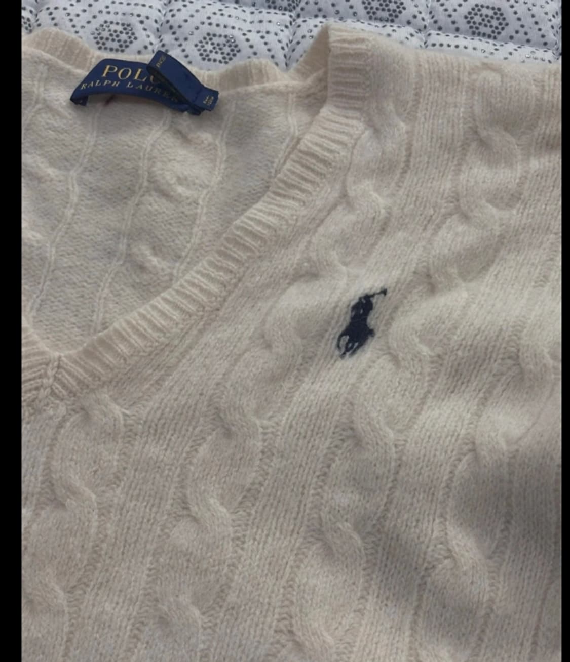폴로 랄프로렌 케이블 캐시미어 니트 ~55 상품이미지4