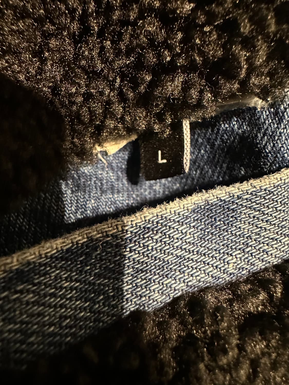 메종미네드 트러커 데님 패딩 자켓  L 상품이미지5