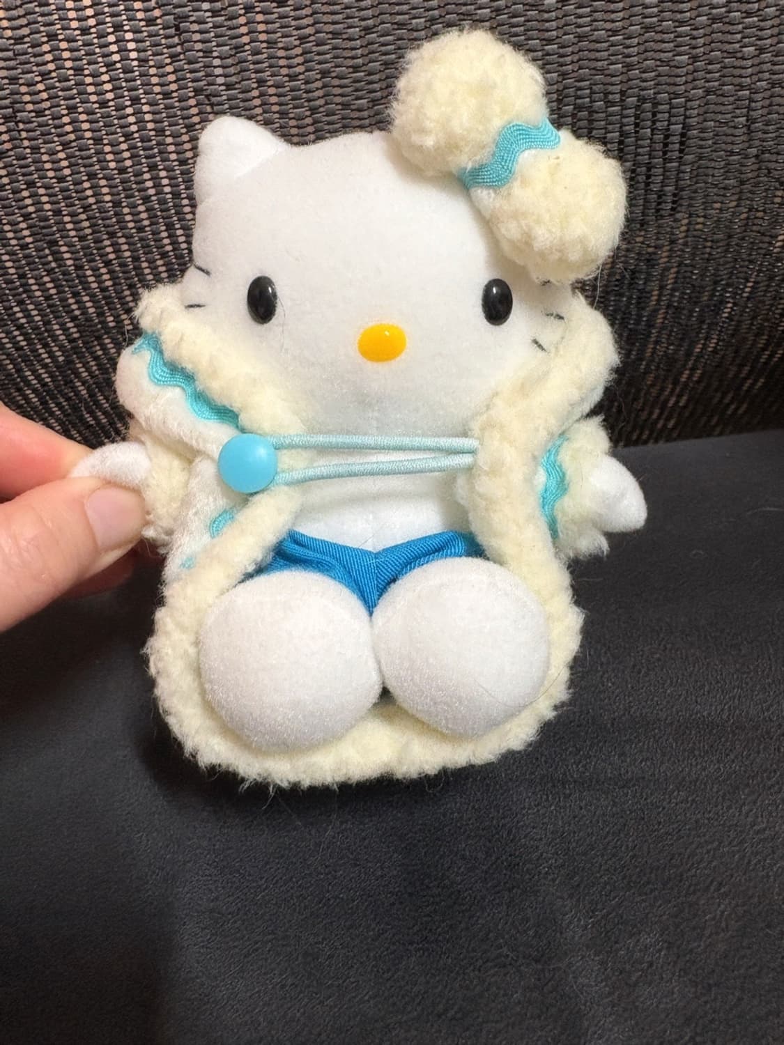 겨울 무스탕 고전키티 인형 상품이미지1