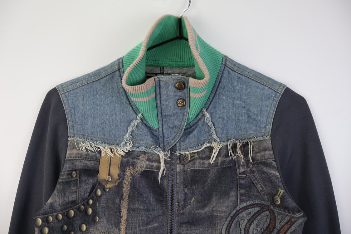 Bnx Poly Denim Printing Jackets 상품이미지6