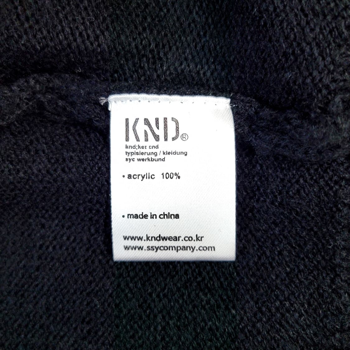 KND 반팔 니트 상품이미지7