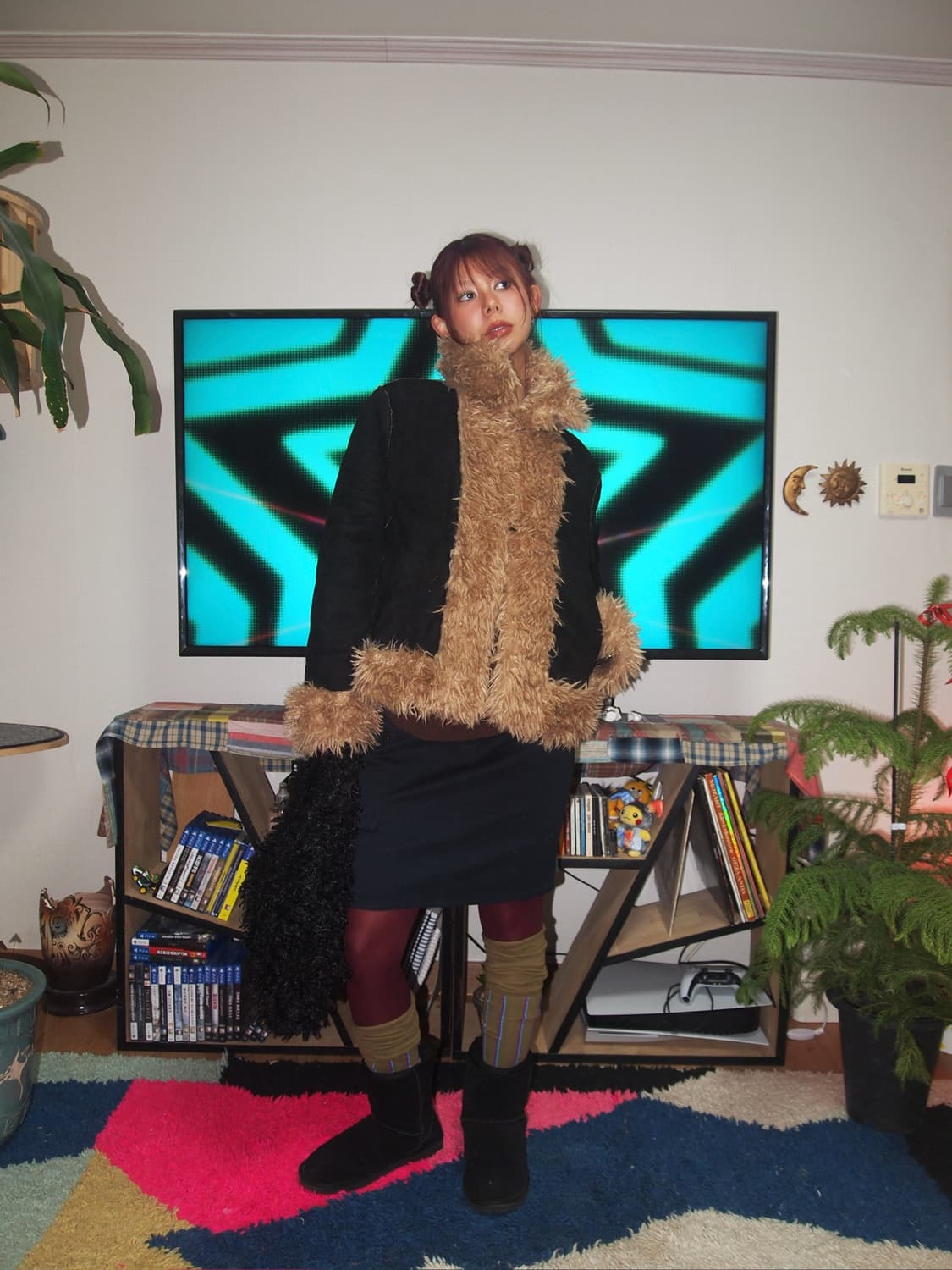 알마니 진스 코튼 스커트 상품이미지4