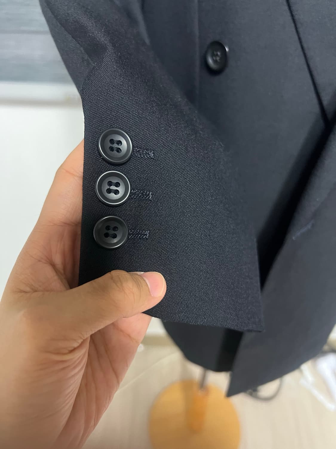 더블버튼 블랙 블레이저 상품이미지2