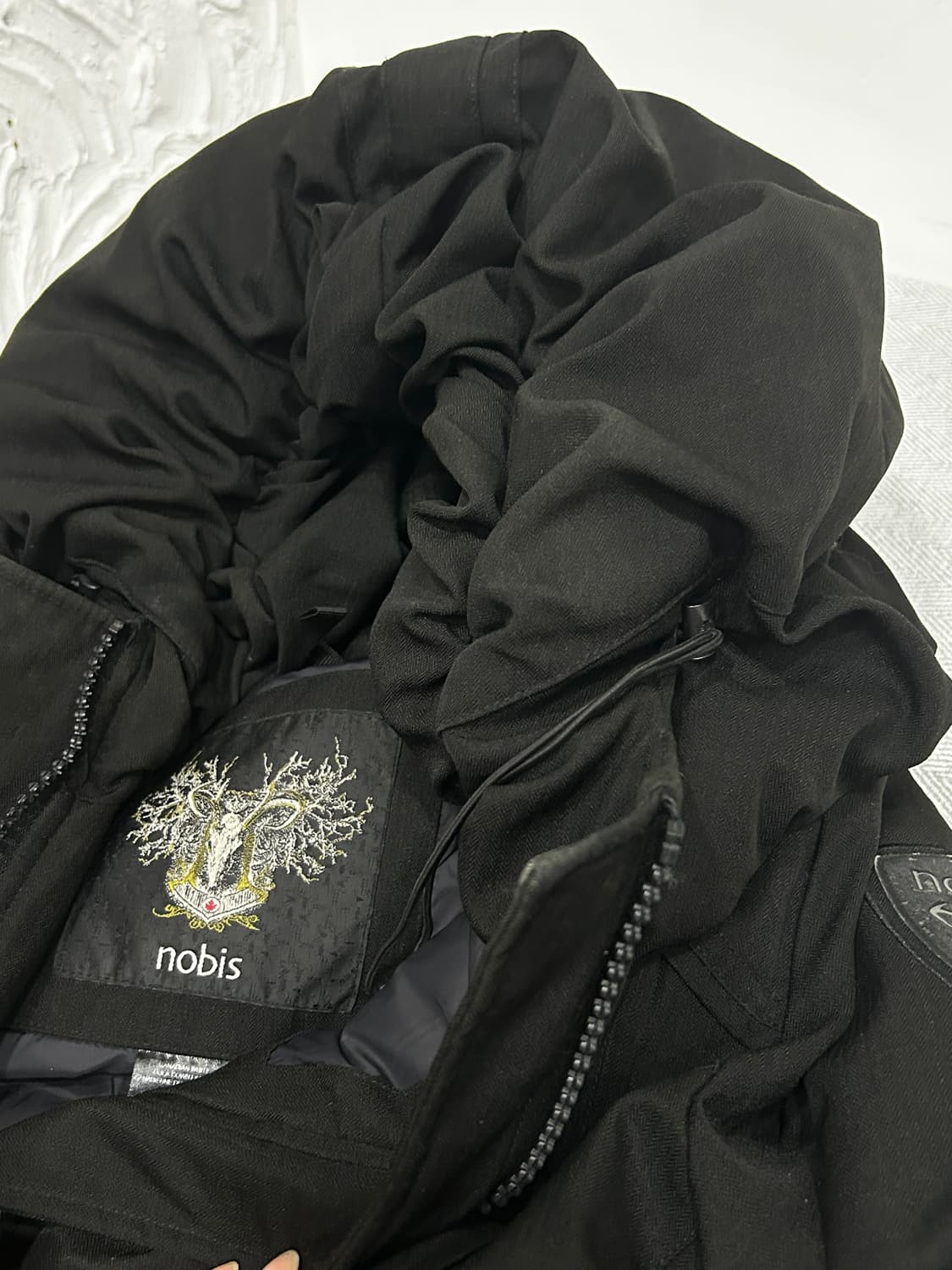 노비스 아스트리드 롱패딩 여성 S 블랙 상품이미지10