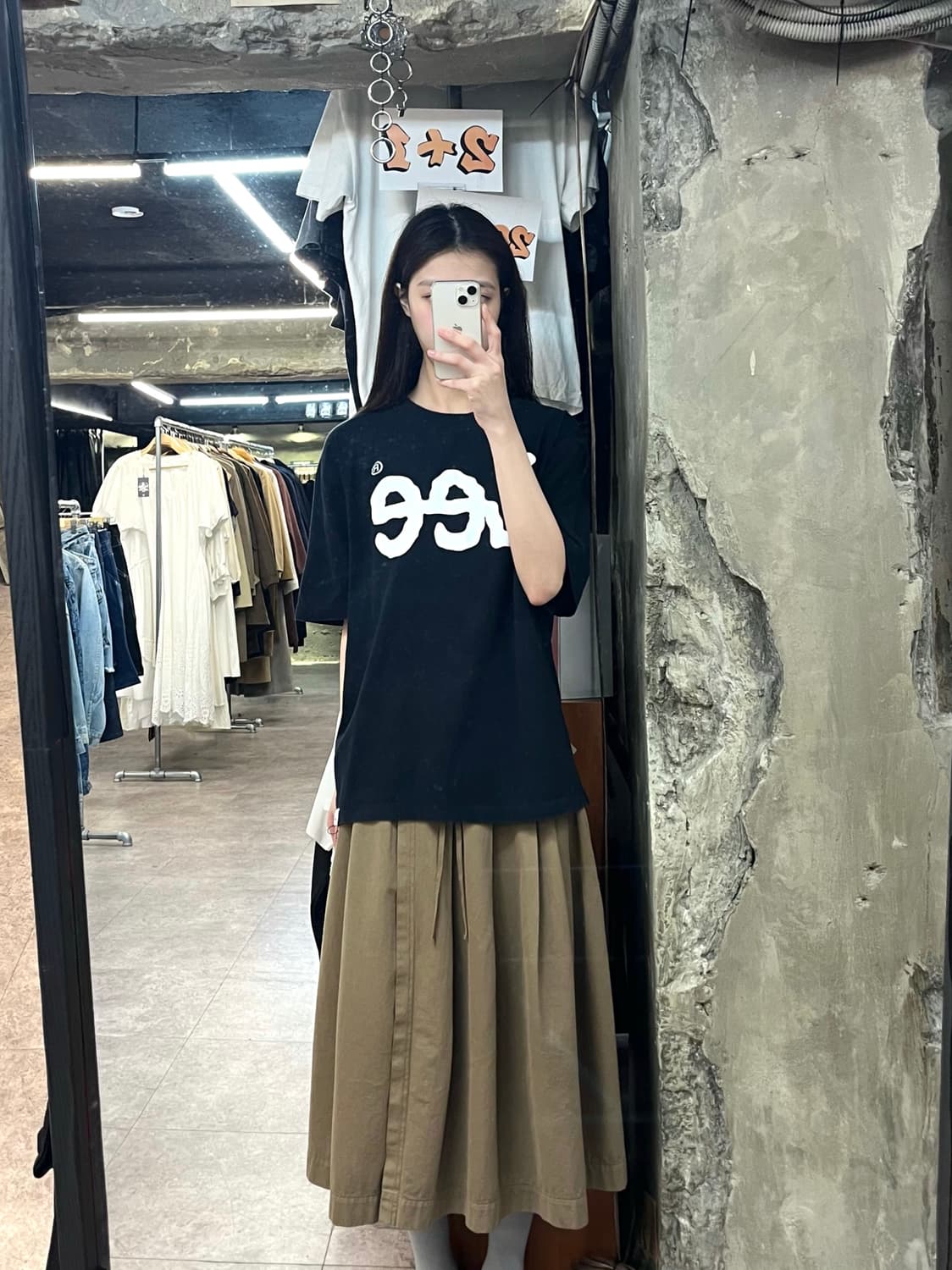 리 빅로고 반팔티 블랙 M #csz3920 상품이미지2