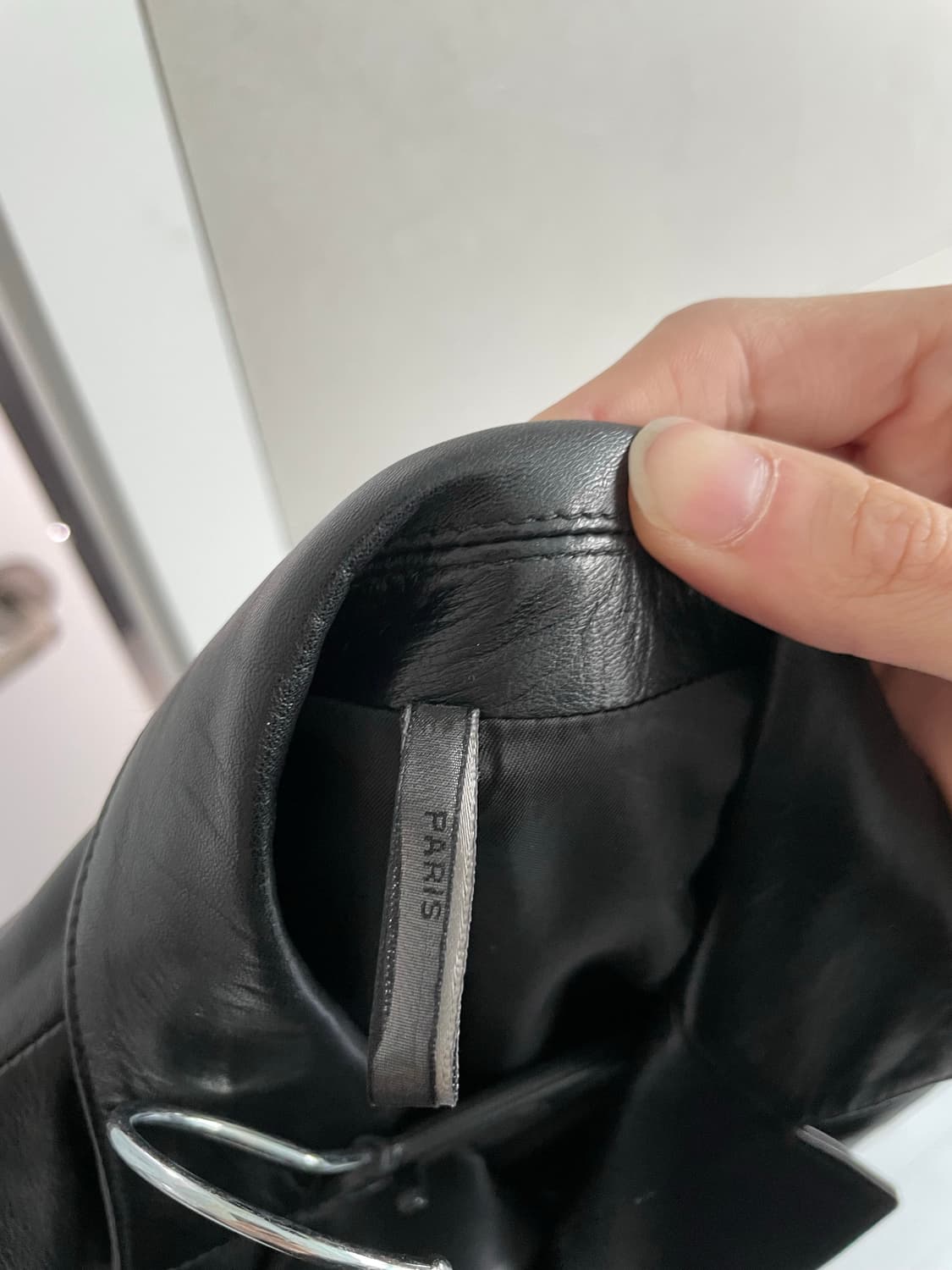 Dior homme 02ss 쇼피스 레더자켓 상품이미지7